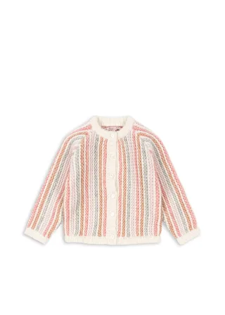 Konges Sløjd Kiri Strickjacke - Rose stripe