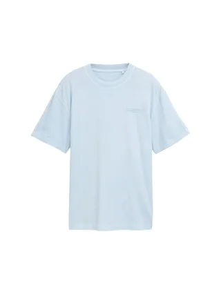 Denim Tom Tailor - Relaxed Fit T-Shirt light blue grey - Gr. - M