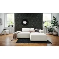 Home affaire Ecksofa Noord mit Kedernaht, Breite 227 cm, L-Form, mit Kedernaht, Breite 227 cm, Cord, Struktur