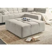 Home affaire Polsterhocker Ancona, Polsterhocker passend zum Sofa, Breite 107 cm, passend zur "Ancona"-Polsterserie, auch in Cord + Easy Care