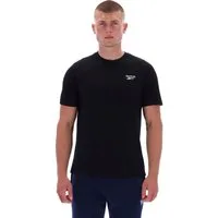 Reebok T-Shirt CODY SMALL LOGO CREW NECK SS TEE mit Rundhalsausschnitt, Kurzarm, ohne Verschluss, aus Baumwolle