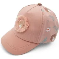 MAXIMO Baseball Cap (1-St) Rosa,Tiger-Motiv, Basecap, Klettverschluss, Kleinkind Mädchen