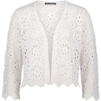 Betty Barclay Strickjacke Strickjacke Kurz 3/4 Arm
