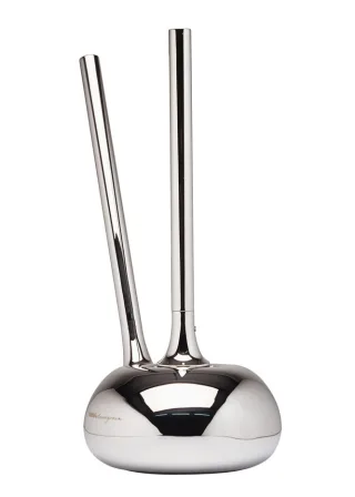 VitrA Istanbul WC-Bürstengarnitur freistehend d: 19 x 42 cm Chrom,A48048 A48048
