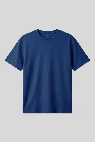 Übergroßes Rundhals-T-Shirt
