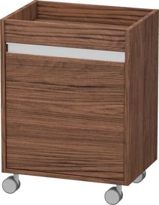Duravit Ketho Rollcontainer Nussbaum dunkel 500x360x670 mm - KT2530L2121 KT2530L2121