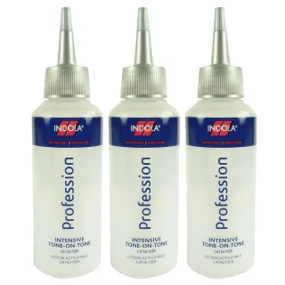 Indola Profession Intensive Tone on Tone Catalyser Haar Farbe Creme Entwickler - 3x60ml