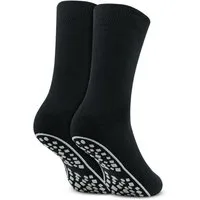 Bärenfuß Haussocken 3 Paar Herren Damen Premium ABS Socken - Extra Rutschfest dank Noppen