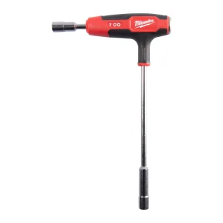 Milwaukee T-Griff Steckschlüssel Softgrip 7mm Steckschlüssel - 4932498708