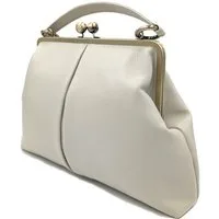 Taschenkinder Handtasche Handtasche Leder "Große Olive" Damentasche, Schultertasche, Vintage, Echtes Leder vom Rind, sehr weich und geschmeidig.