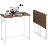 NAIMP Klapptisch Schreibtisch faltbar Computertisch PC Tisch Bürotisch für Homeoffice