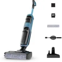 Rowenta Nass-Trocken-Sauger Rowenta X-Clean 2, Saugen und Wischen, LED-Display, ECO- und MAX-Modi, 120 W, beutellos, selbstreinigend, selbstfahrende Walze, geeignet für Hartböden, GZ2271