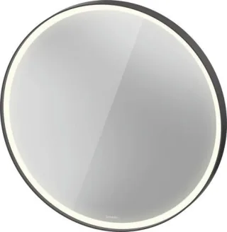 Duravit L-Cube Spiegel Graphit Aluminium Matt 900x67x900 mm - LC7376049490100 LC7376049490100