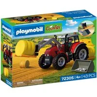 Playmobil® Großer Traktor mit Heuballen (72305), Country Konstruktions-Spielset, Made in Germany