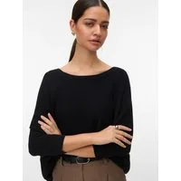 Vero Moda Strickpullover VMNEW NORA 3/4 BOATNECK PULLOVER NOOS