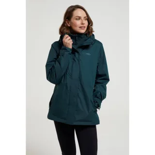 Mountain Warehouse - "Fell II" Jacke 3 in 1 für Damen (Dunkelgrün)