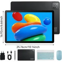 Happybe 11 Zoll Android 16, HD 1280x800, 7800mAh, Wifi 6, 128 GB/256GB Tablet (11", Android, 5 Kerne)