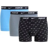Nike Underwear Trunk TRUNK 3PK (Packung, 3-St., 3er) mit Logo-Elastikbund