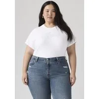 Levi's® Plus T-Shirt PL PERFECT TEE Applikation mit Glitzersteinen