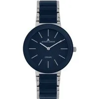Jacques Lemans Keramikuhr Monaco 42-7Y, Quarzuhr, Armbanduhr, Damenuhr, analog