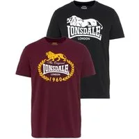 Lonsdale T-Shirt ECCLAW (Packung, 2-tlg., 2er-Pack)