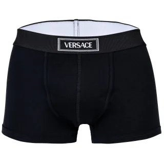 Versace Short Trunk Jersey Cotton Topeka+Elastic Canete Logo Boxershort
