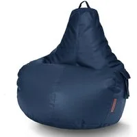 Green Bean Sitzsack Gaming-Sitzsack Kunstleder Cozy (Indoor und Outdoor, abwaschbarer Bezug), Bean Bag Sitzkissen Sitzpuff Sitzsessel Bodenkissen Lounge