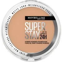 MAYBELLINE NEW YORK Foundation SUPER STAY HYBRID POWDER-FOUNDATION, mattes Finish mit Airbrush Effekt, dank leichter Pigmente