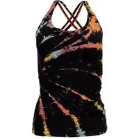 Guru-Shop T-Shirt Sommerliches Batik Yoga Top, Unikat Tie Dye Top.. Ethno Style, Hippie, alternative Bekleidung, Festival