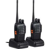 GARRYFIZH Walkie Talkie Walkie Talkie 2 Walkie Talkies, Extrem lange Standby-Zeit Intelligente Geräuschunterdrückung