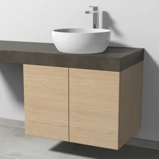 Sanipa Waschtischunterbau mit Türen 2morrow (P1362) 510x700x520 Eiche-Nordic, P136248 P136248