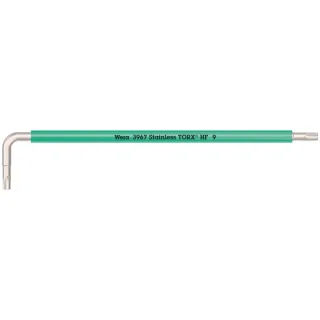 Wera 3967 SXL HF TORX Winkelschlüssel Multicolour mit Haltefunktion, lang, Edelstahl Türkis - 05022681001