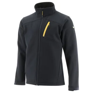 Caterpillar Unisex Essentials Schwarze Shell-Jacke