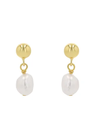 s.Oliver - Ohrringe gold - Gr. - 0