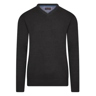Pullover Charcoal von Cappuccino Italia in der farbe Grau und in größe XXL.