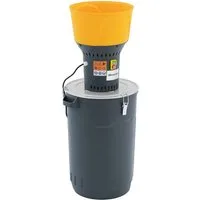 Wiesenfield Getreidemühle 60 L elektrische Kornmühle 400 kg/h Schrotmühle 5 Edelstahlsieben Strom