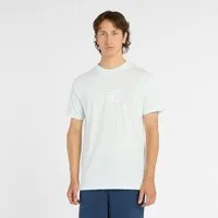 New Balance T-Shirt SPORT ESSENTIALS LOGO T-SHIRT sportliches T-Shirt, Kurzarmdesign, mit Rundhalsausschnitt