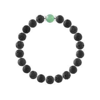 Armband Silber Sterling 925 Braun
