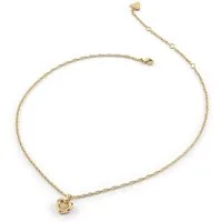 Guess Herzkette JUBN05463JWYGT/U, Damen-Halskette mit Herz Goldfarben