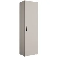 Beautysofa Garderobenschrank mit einer Tür MARGARET IV (passt perfekt in jeden Raum, in zwei Breiten zur Auswahl: 40cm oder 60cm) mit hoher Funktionalität und einer Kleiderstange