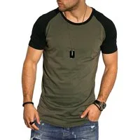 Style-Division T-Shirt SDBOISE Basic im Raglan-Stil