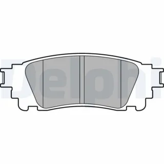Delphi Bremsbel?ge hinten Lexus Nx Toyota Camry 2,5