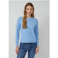 s.Oliver Longpullover Strickpullover Strickpullover aus Viskosemix