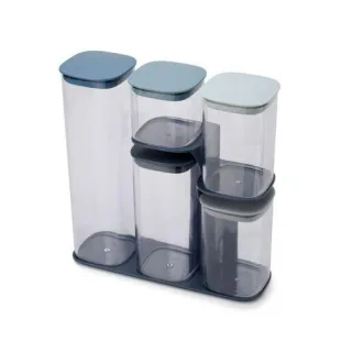 Joseph Joseph Podium blau Aufbewahrungsdosen-Set