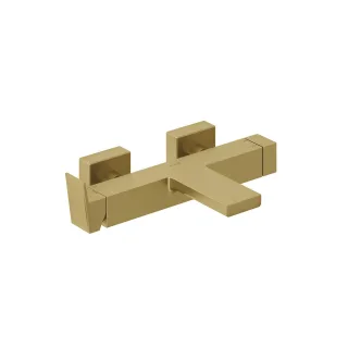 KLUDI-DECUS Wannenfüll- und Brause-Einhandmischer eigensicher Brushed Gold 54691N075