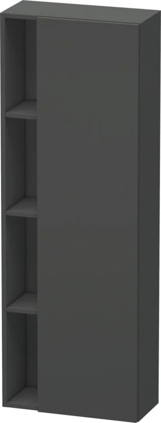 Duravit DuraStyle Hochschrank Graphit Matt 500x240x1400 mm - DS1238R4949 DS1238R4949