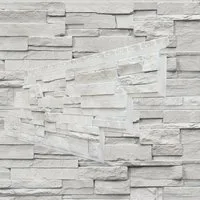 NOVIK Verkleidungspaneel NovikStone DS Platte 105x33cm 10 Stück 2,32qm Schichtstein hellgrau, BxL: 33,34x105,41 cm, 0,375 qm, (Karton mit 10 Platten, 3,52 qm) Wandverkleidung mit 3-D-Effekt, problemlose Montage, Natursteinoptik