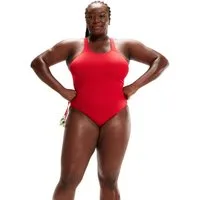Speedo Badeanzug Eco Speedo schnell trocknend, aus Endurance+ Material, chlorbeständig