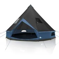 yourGEAR Tipi-Zelt yourGEAR Zelt Ravello 400 Tipizelt 4 - 6 Mann Familienzelt Stehhöhe, Personen: 6
