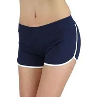Alkato Yogashorts Alkato Damen Shorts mit Hohem Bund Hotpants Radlerhose Long Shorts